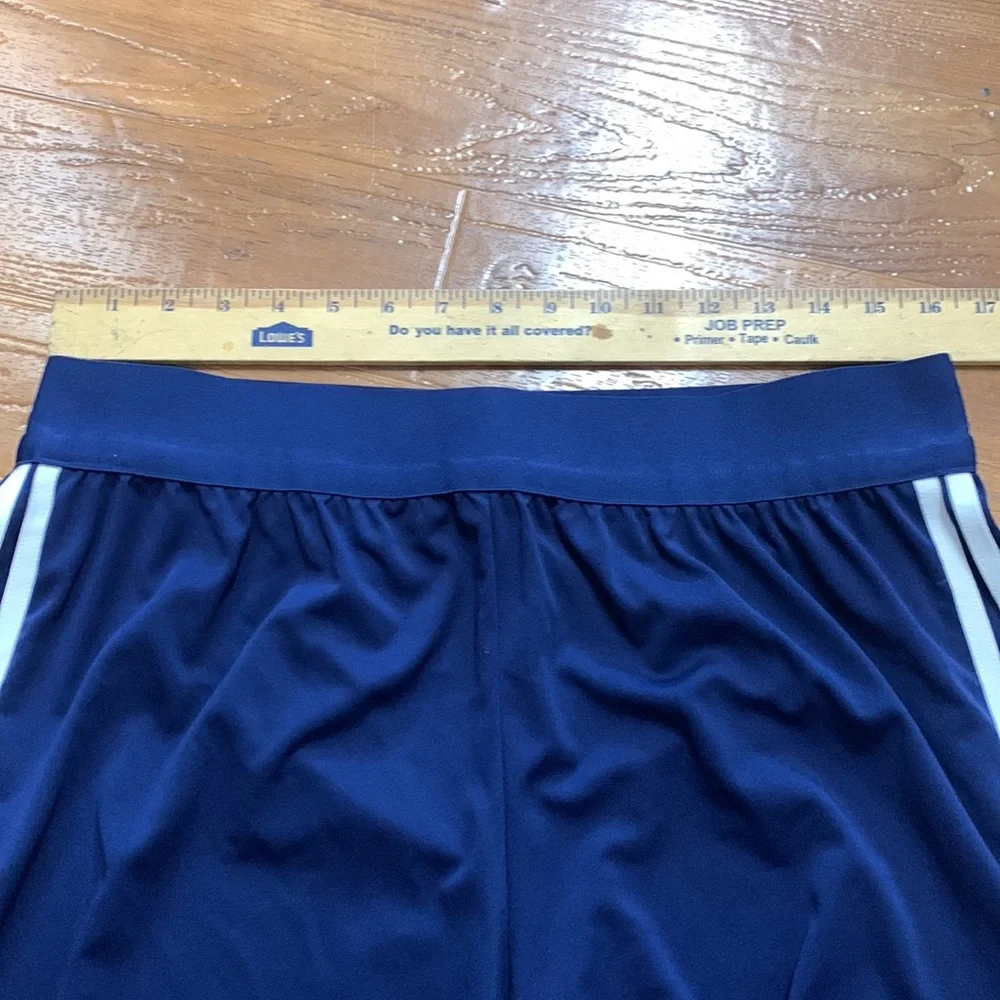 Adidas Aeroready Athletic Shorts with White Stripes
